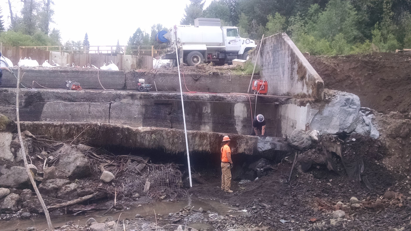 Red Blanket Dam Rehabilitation 
